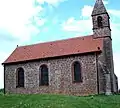 Chapelle-Haute. Le chœur se trouve du côté du clocher.