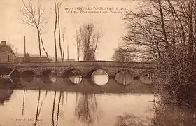 Saint-Rémy-sur-Avre"Le Vieux Pont construit sous François 1er".