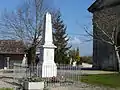 Le monument aux morts.