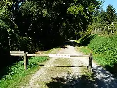 La voie verte à Saint-Romain-et-Saint-Clément.