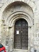 Le portail de la chapelle.
