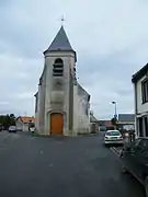 Saint-Denis, le clocher.
