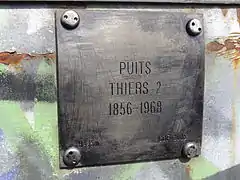 Puits Thiers no 2, 1856-1968.