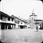 Saint-Savin dans la seconde moitié du XIXe siècle, photo.