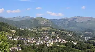 Vue sur la vallée.