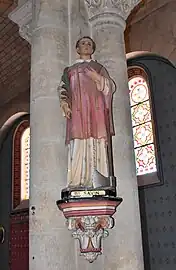 Statue de saint Savin.