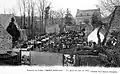 Saint-Servais un jour de foire (carte postale, vers 1925).