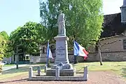 Le monument aux morts d'Escaufourt.