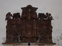 Le tabernacle du XVIIIe siècle.