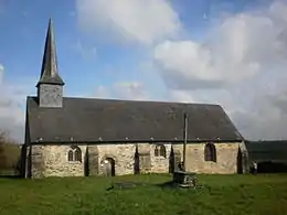 Photographie de l'église du Vieux-Bourg de Saint-Sulpice.