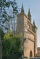 Église de Saint-Sulpice-la-Pointe, clocher-mur