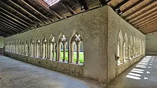 Le cloître de l'abbaye.