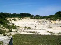 La carrière des Glachoires