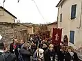 Saint-Vincent Tournante 2018 à Prissé (Appellation Saint-Véran) : défilé.
