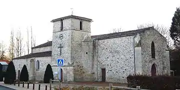 L'église Saint-Laurent.