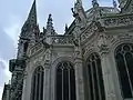 Chevet de l'église Saint-Pierre de Caen