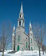 Église en hiver