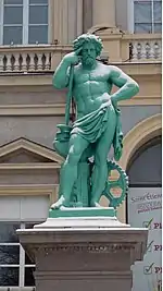 Statue allégorique de l' industrie mécanique (1872)