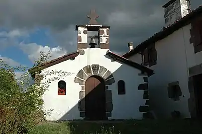 La chapelle Saint-Sauveur d'Occos.