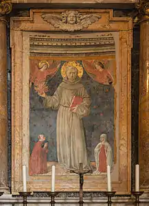 Saint Antoine de Padoue, 1450fresque de Benozzo Gozzoliéglise Santa Maria in Aracoeli, Rome