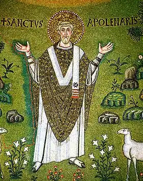Saint Apollinaire, Ravenne, VIe siècle.