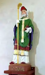Statue de saint Clair d'Aquitaine