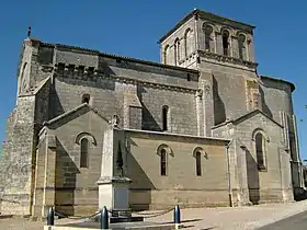 Église Saint-Gervais de Saint-Gervais (Gironde)