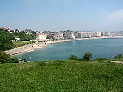 Baie vue de la colline de Sainte-Barbe.