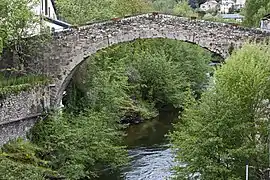 La Dourbie sous le Pont-Vieux.