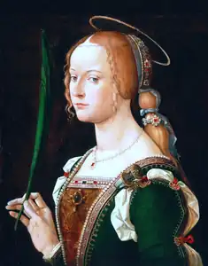 Sainte Justinev. 1490, New York.