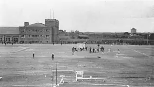 Le Francis Gymnasium en 1904 durant les Jeux olympiques.