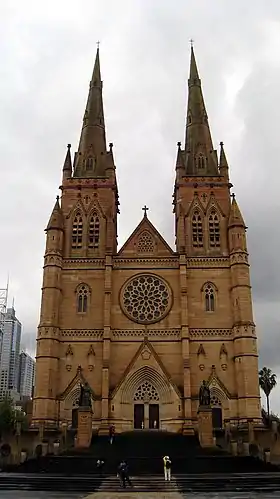 La cathédrale Sainte-Marie, Secours des chrétiens, à Sydney