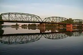 Saint-Stanislas, pont au-dessus de la rivière Batiscan, (route 159)