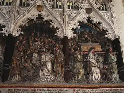 Découverte et translation de la dépouille de saint Firmin dans la cathédrale d'Amiens