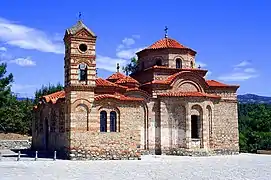 L'église Saint-Nicolas de l'acropole de Serrès.