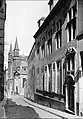 La « chapelle Salazar » au centre (en blanc), construite sur l'ancienne synagogue de Bruxelles après 1370.