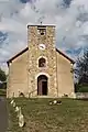 L'église Sainte-Agathe.