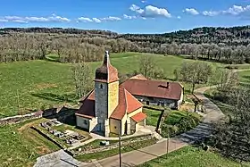 L'église après restauration.