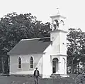 La chapelle en 1930.