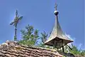 Toit de la chapelle avant la restauration de 2022