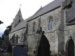 L'église de l'Exaltation-de-la-Sainte-Croix.