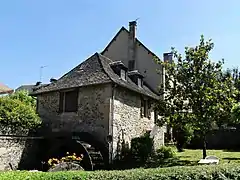 Le moulin du XVIIe siècle.