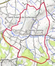 Carte topographique