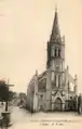 L'église, prise au début du XXe siècle.