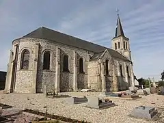 Église Sainte-Marguerite de Sainte-Marguerite-sur-Fauville.