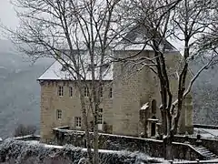 Le château d'Anglard.