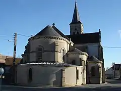 L'église en 2012.