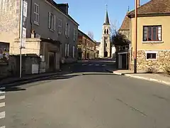 L'avenue de l'Auvergne en 2012.