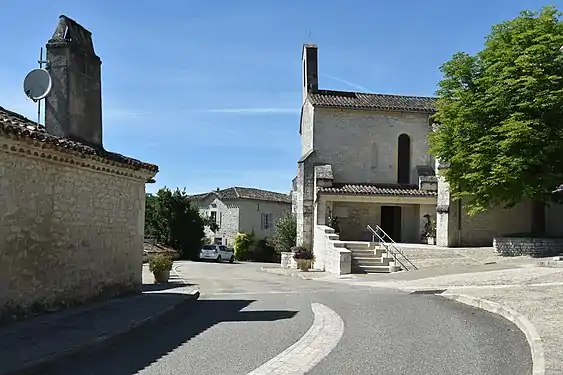 L'église Sainte-Eulalie de Sainte-Alauzie