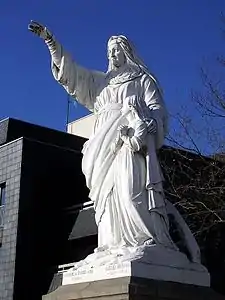 Sainte Anne (1851), Nantes, rue de l'Hermitage.